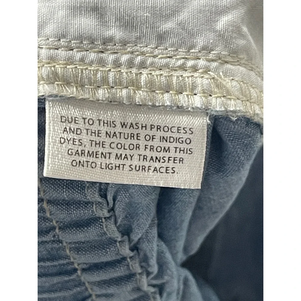 J.Crew Seaside Chambray Skirt Pull On Elastic Waist Women's Large
